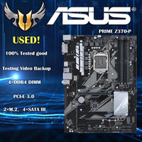 Asus PRIME Z370-P Motherboard LGA1151 DDR4 64GB Core i7/i5/i3 PCI-E 3.0 64GB Intel Original Desktop maiboard