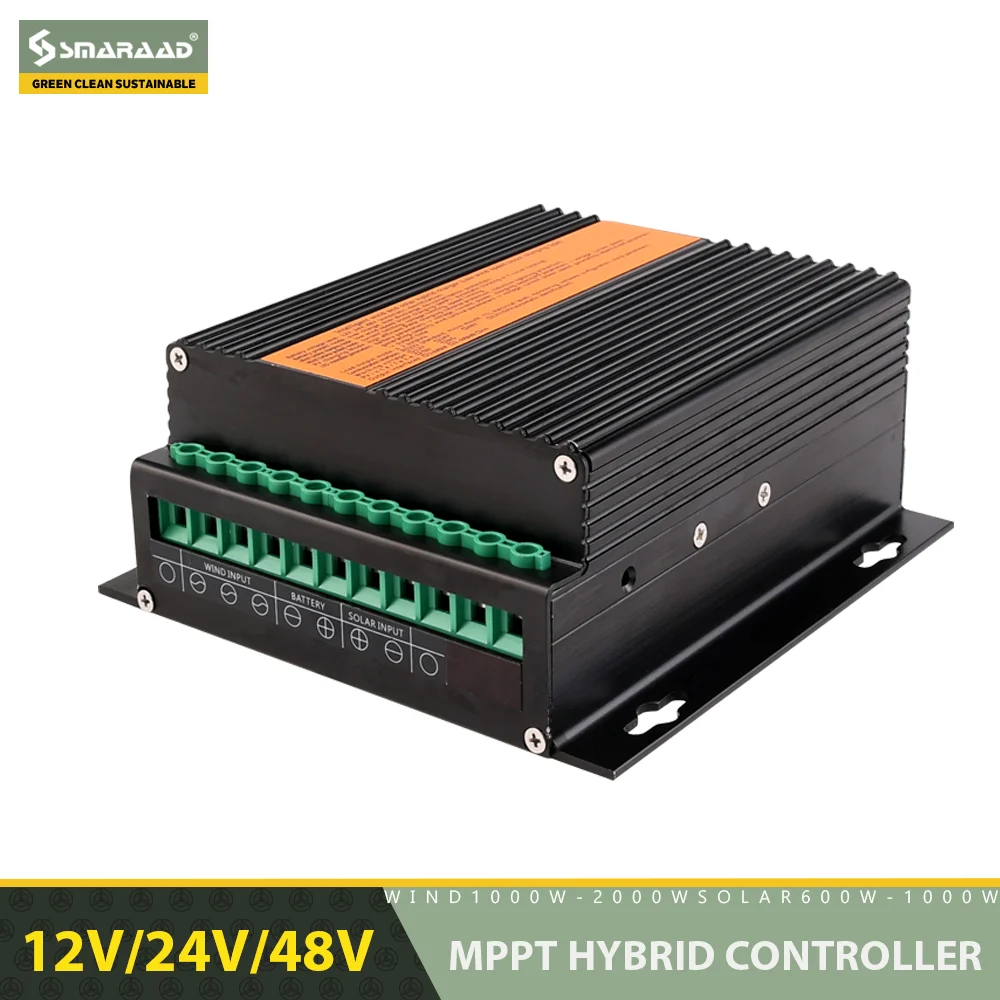 Fast Delivery Of MPPT Controller From Poland Wind Energy And Solar Energy 12V 24V 48V Automatic Regulator Domestic Wind Turbine