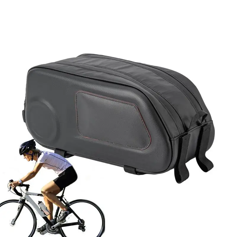 

Rear Bag For Bike Bicycle Rear Seat Cargo Organizer Hard Shell Bike Luggage Carrier Pouch Rear Pack Bag Bike Tote Bag For