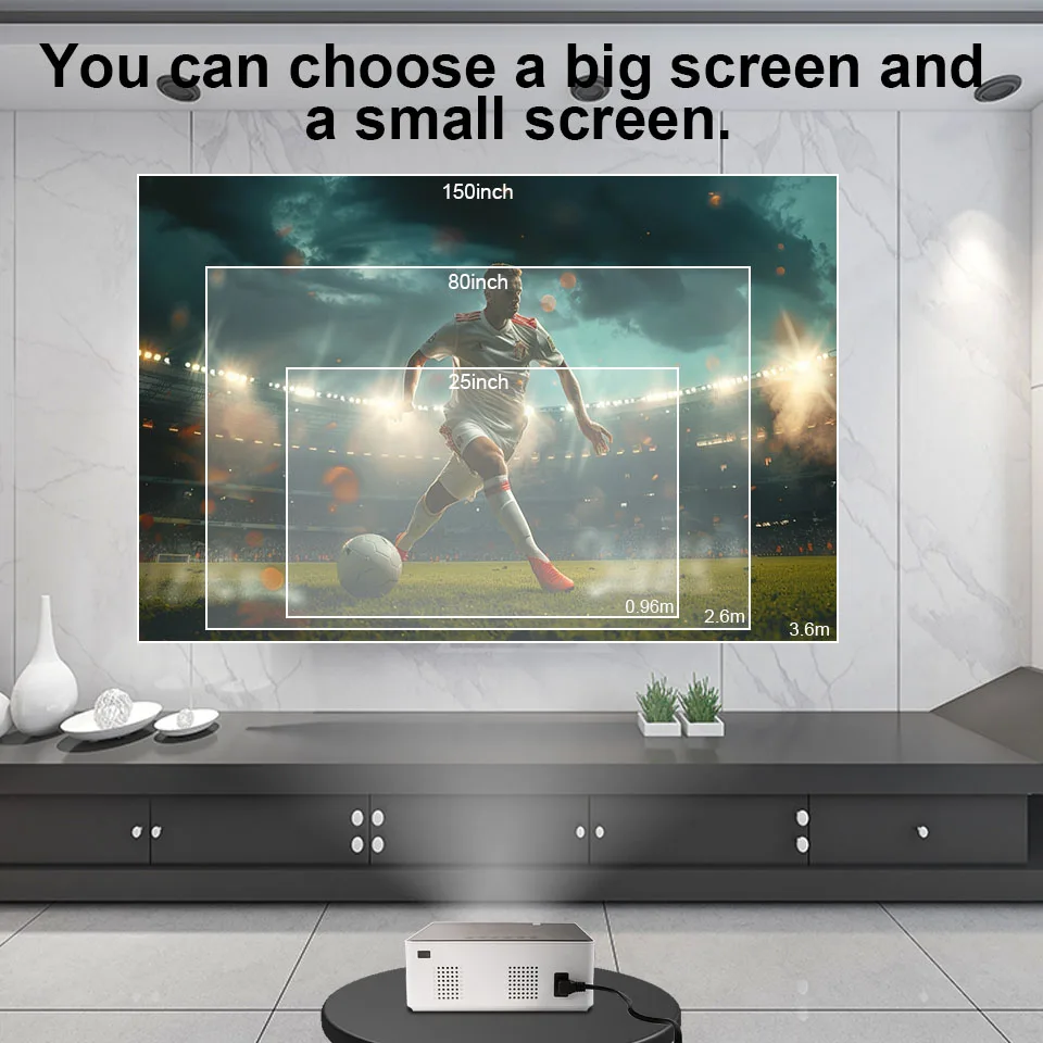 2025New HT20 4K Full HD Projector Android Native Portable 1080P Auto Focus 250ANSI Video home Cinema Outdoor HD LED Projetor