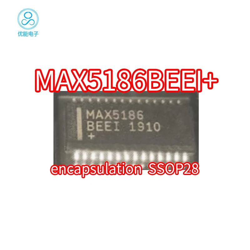 MAX5186BEEI+T MAX5186BEEI MAX5186 SMT Package SSOP28 Converter Chip