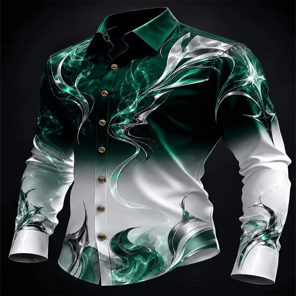 Camisa de vestir de manga larg - Mens Satin Silk Dress Shirt reseña y precio