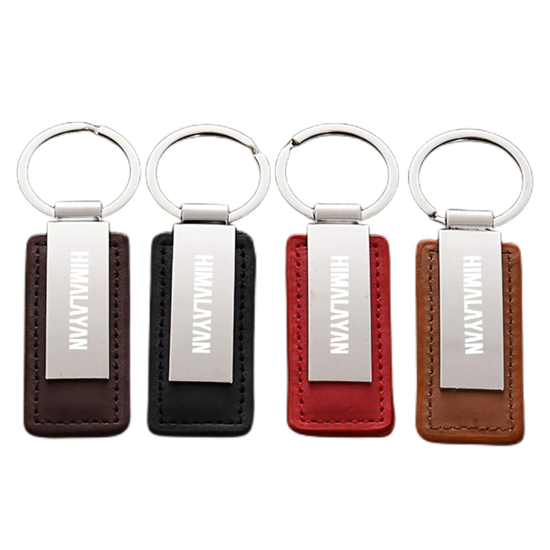 Motorcycle Key Decorative Key Ring High-end Leather Key Chain For Himalaya 450 HIMALAYAN 450 2024 2025 HIMALAYAN450 Keychain