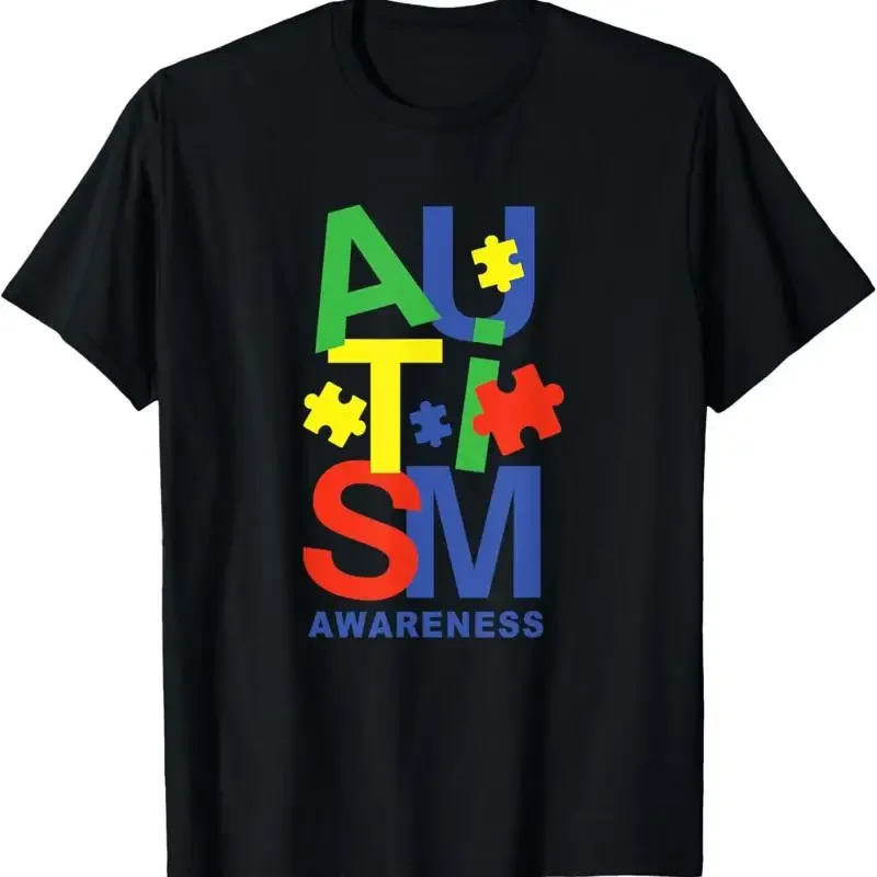 Autism Awareness Month Puzzle Piece T Shirt
