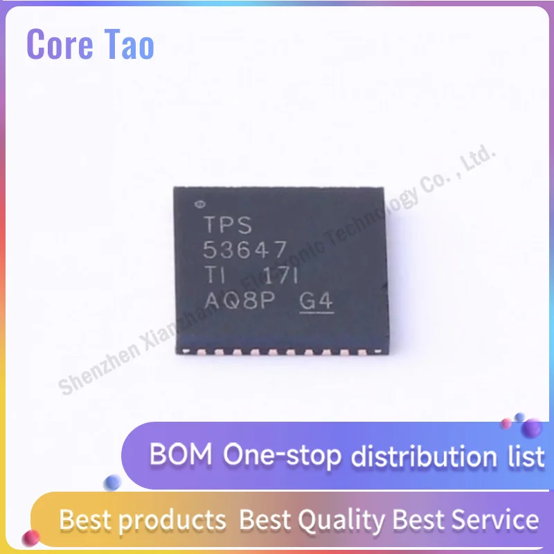 1PCS/LOT  TPS53647RTAR TPS53647 WQFN-40  Switch controller chip