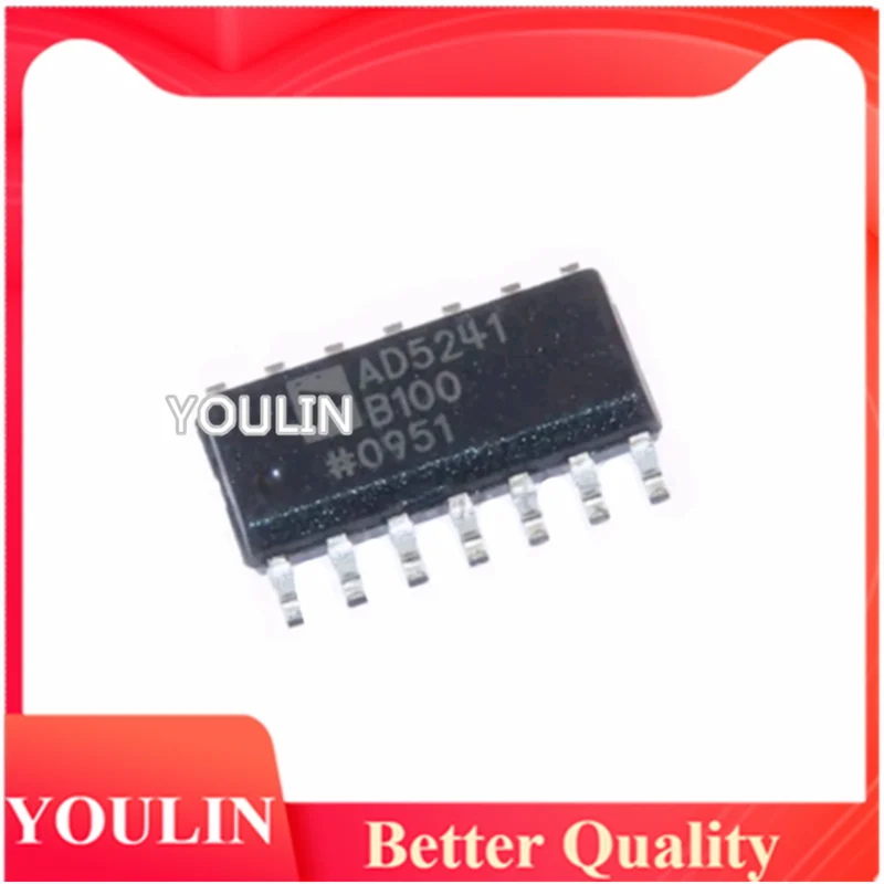 New genuine AD5241BRZ10 silk screen AD5241B10 chip SOIC-14 digital Potentiometer chip