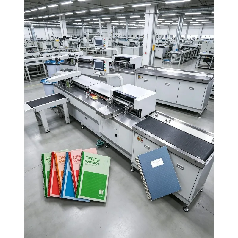 Office School Supplies Modern Design Metal Spiral Wire Coil Forming and Binding Machine Paper Punching Machine