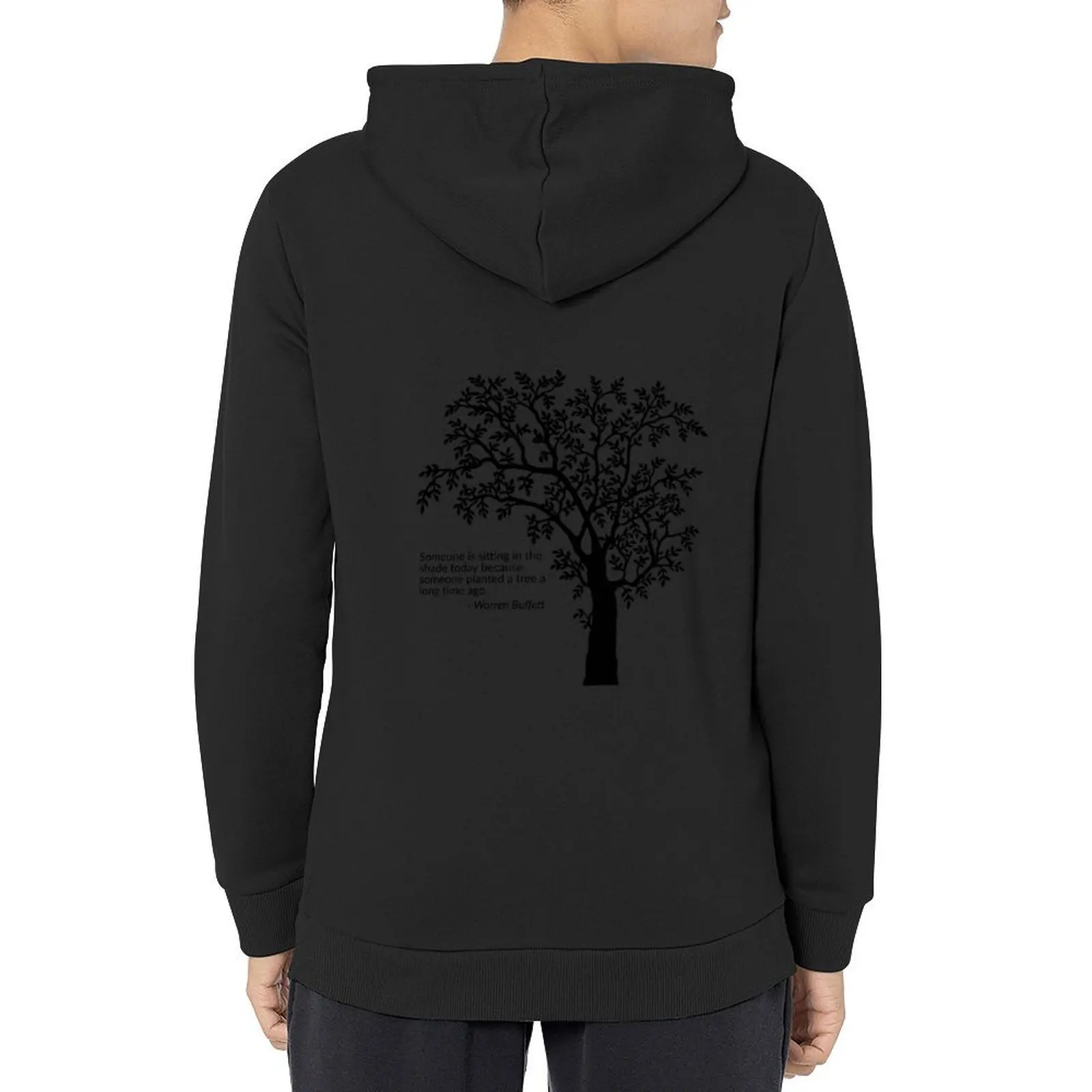 

Warren Buffett quote Hoodie autumn men's winter sweater autumn new products korean style clothes tracksuit men