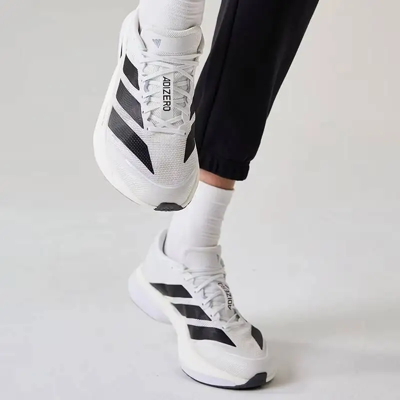 Immagine 5: Scarpe da corsa autentiche da uomo JS4939 Bianco Nero Dot Grey 100% autentiche