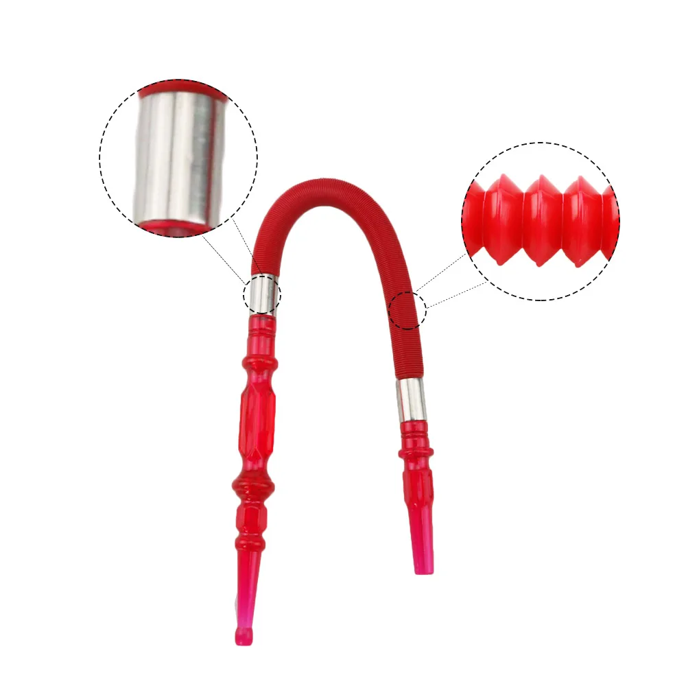 SY 1set Retractable Shisha Hookah Hose Nargile Tube Chicha Narguile Smoking Accessories Longest Size 180cm Vattenpipa Cachimbas