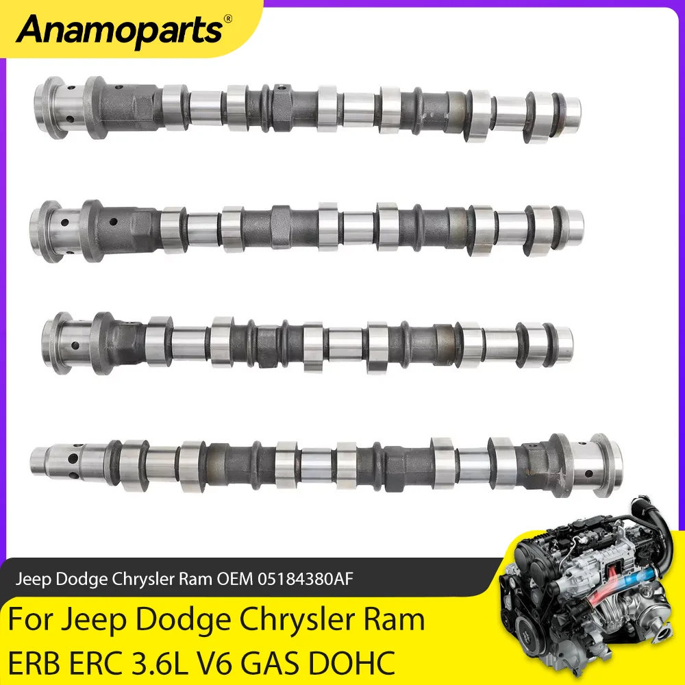 Engine Parts Camshaft Fit 3.6 L For 11-21 Jeep Wranger JK Dodge Journey Durango Chrysler 300 Ram ERB ERC 3.6L V6 GAS