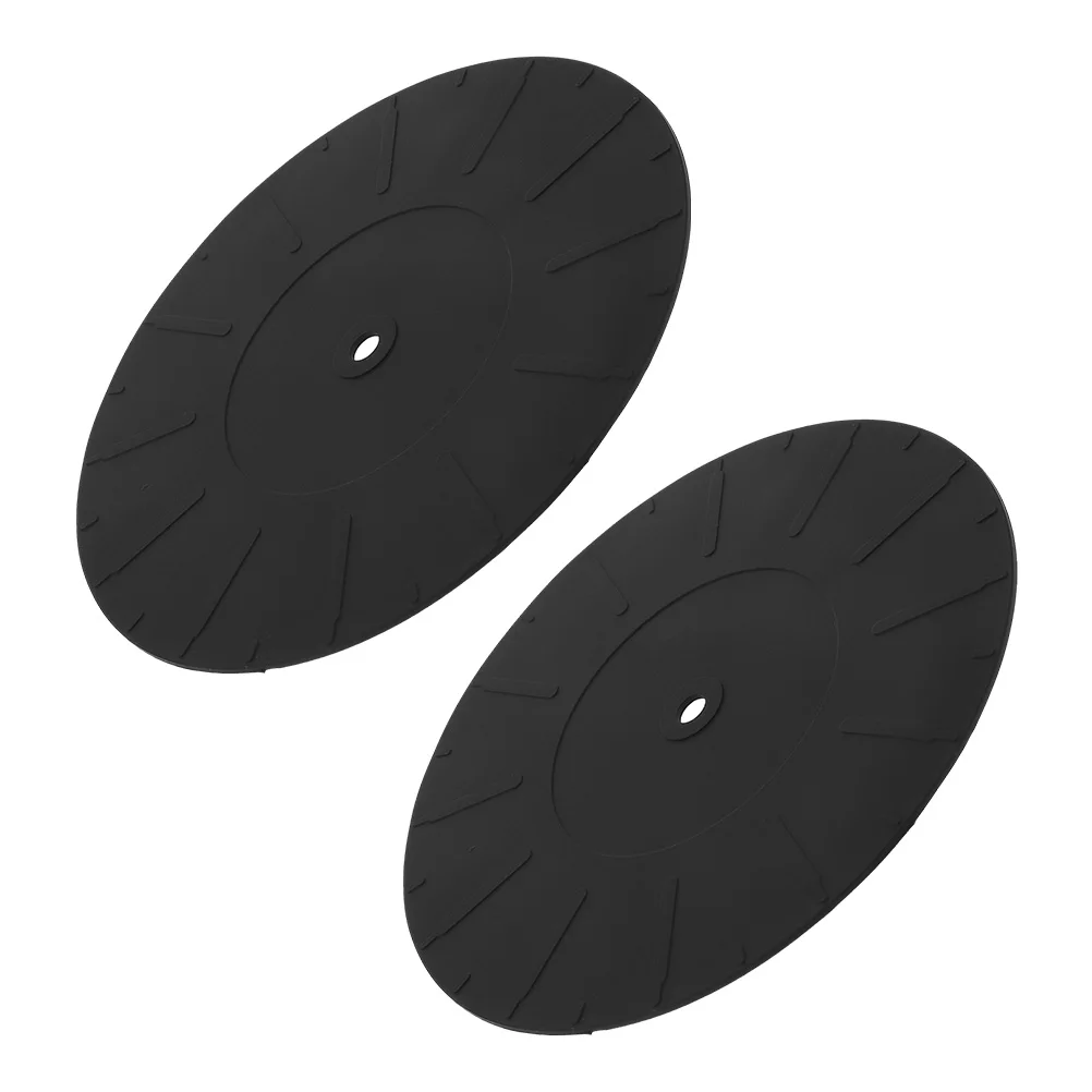 

2pcs 170MM Silicone Turntable Pads Mats Durable Gentle AntiSlip Strong Compatibility Vinyl Record Supplies Isolation Slipmat
