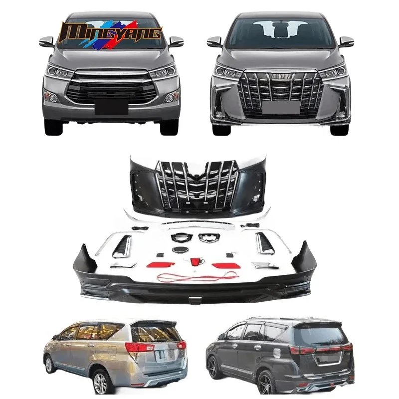 

New val Auto Facelift Front Bumper Fog Lamp Bodykit va Crysta 2016-2022 Body Kit