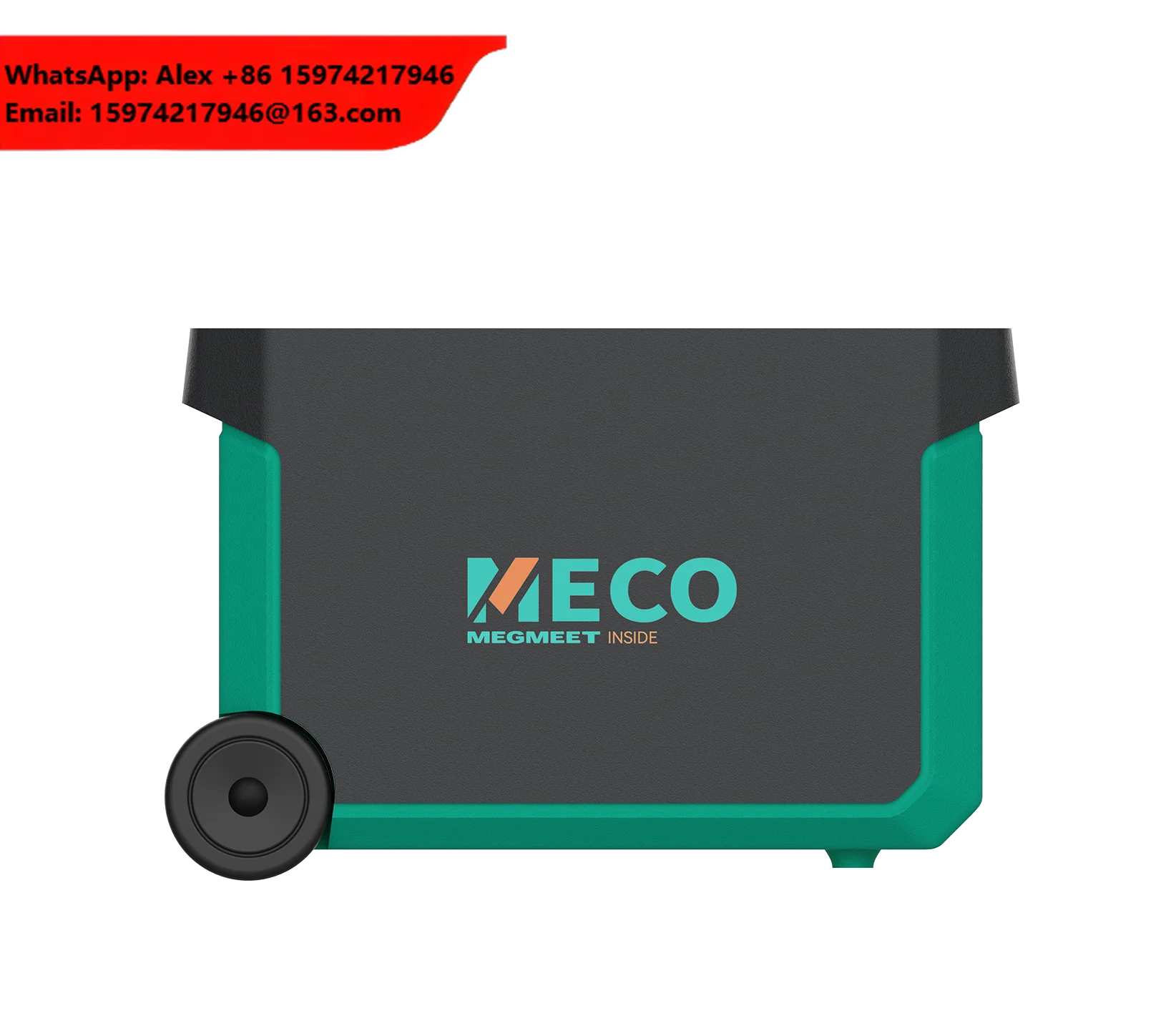 MECO 3.6kWh 2200W Portable Power Station Solar Generator LiFePO4 Battery Power Supply For Home Backup Outdoor Camping