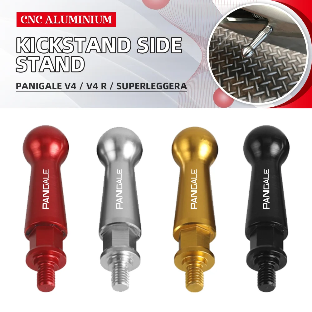 

FOR Ducati Panigale V4 R 1100 V4 S SP Speciale v4 25°anniversario 916 2018-2022 Foot Side Stand Enlarge Extension Base Support