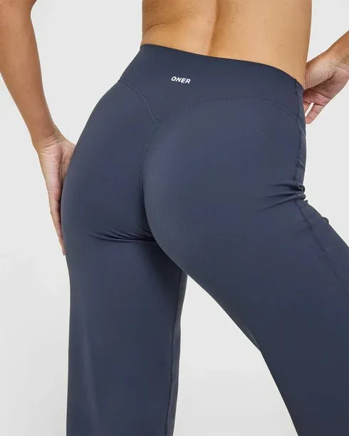 

Oner Active Soft Motion Прямые брюки Женские леггинсы со средней талией Брюки для йоги Тренажерный зал Пилатес Бег Спортивные брюки