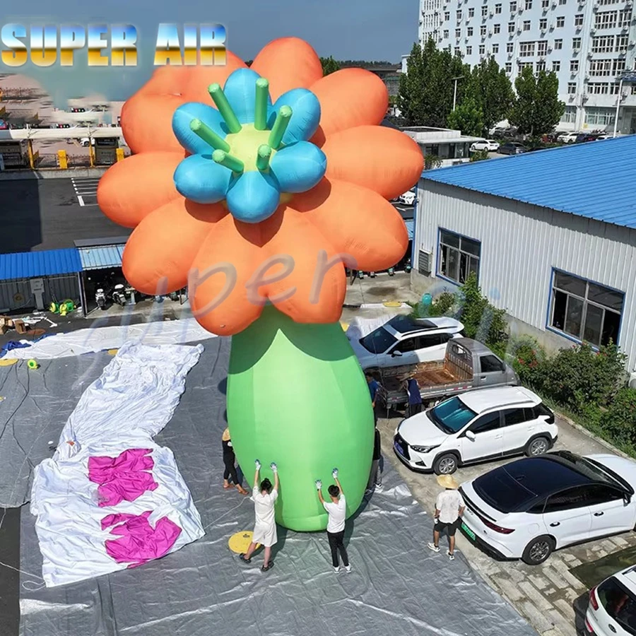 Customized giant inflatable outdoor toy inflatable huge flower for decoration