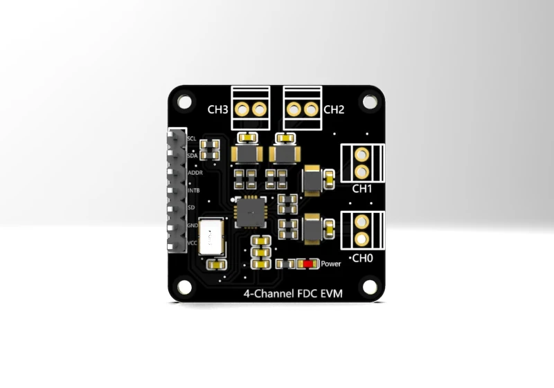Módulo FDC2214 Sensor de capacitancia Reconocimiento de gestos Conteo de papel Medición de nivel de líquido
