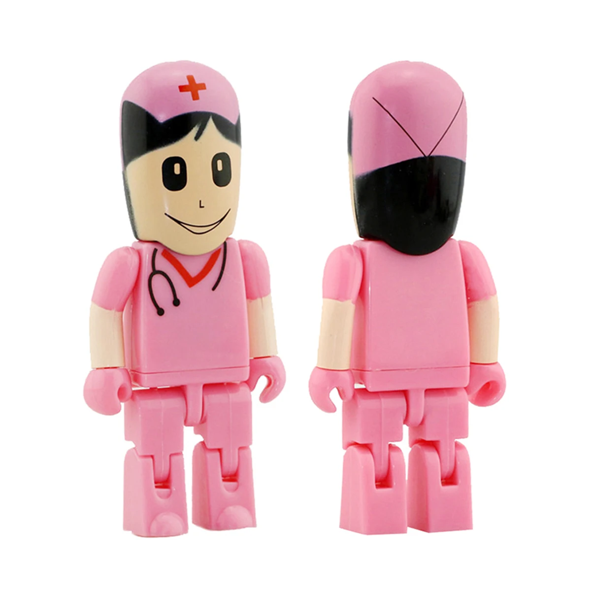 Plastic Doctor USB Flash Drive 128G Nurse Tooth Cel USB Pendrive 32GB64GB USB Memory Stick Pen Drive 256GB USB Memoria Disk Gift