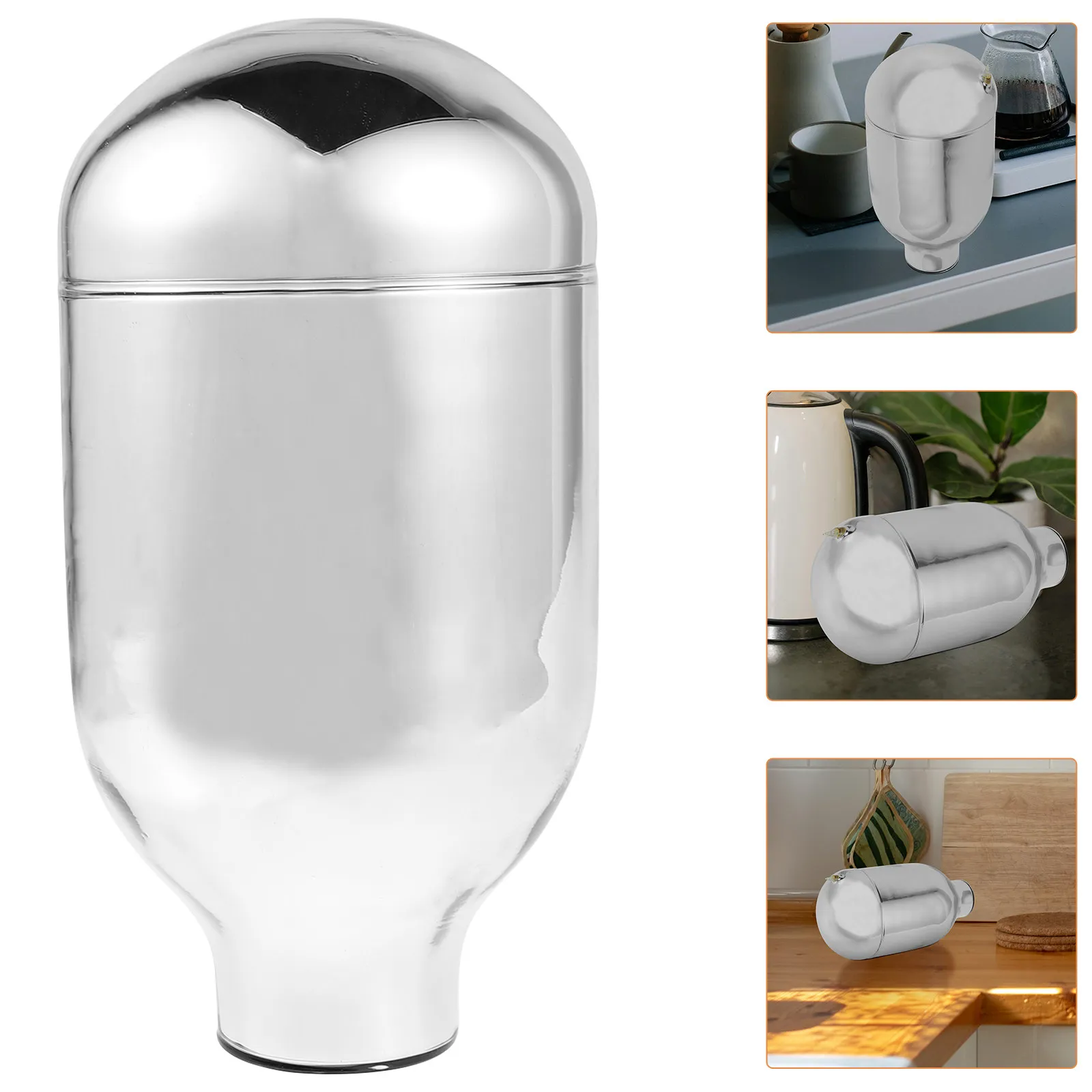 Glass Lined Thermal Kettle Universal Insulated Water Bottles Small Diameter Replacement Inner Liner for Hot Cold Drinks Home