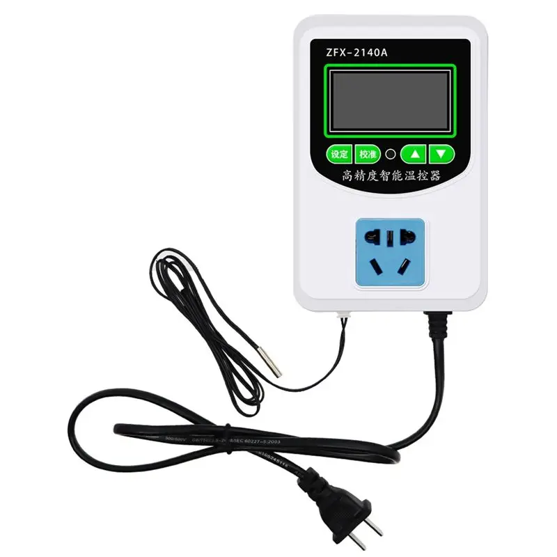 A68P-ZFX-2140A High Precision Intelligent Thermostat Microcomputer Thermostat US Plug