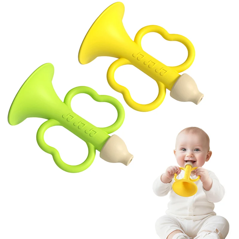 Baby Music Toys Children Early Montessori Educational Toy for Kids Trumpet Random Color Cute Colorful Musical Instruments Games