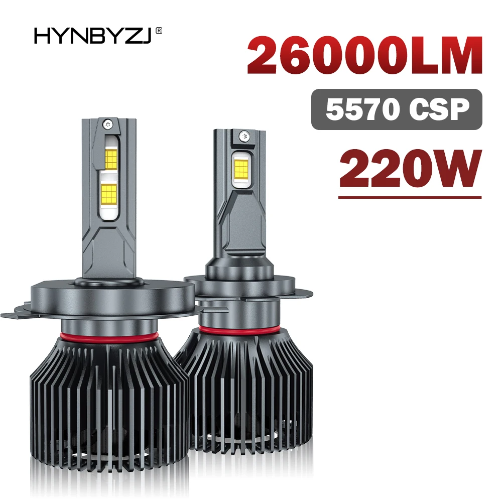 

H4 H7 Canbus LED Car LED Headlight 220W 26000LM H1 H8 H11 9005 HB3 9006 HB4 9007 9008 Auto LED Lamp High Power Fog Light 6000K