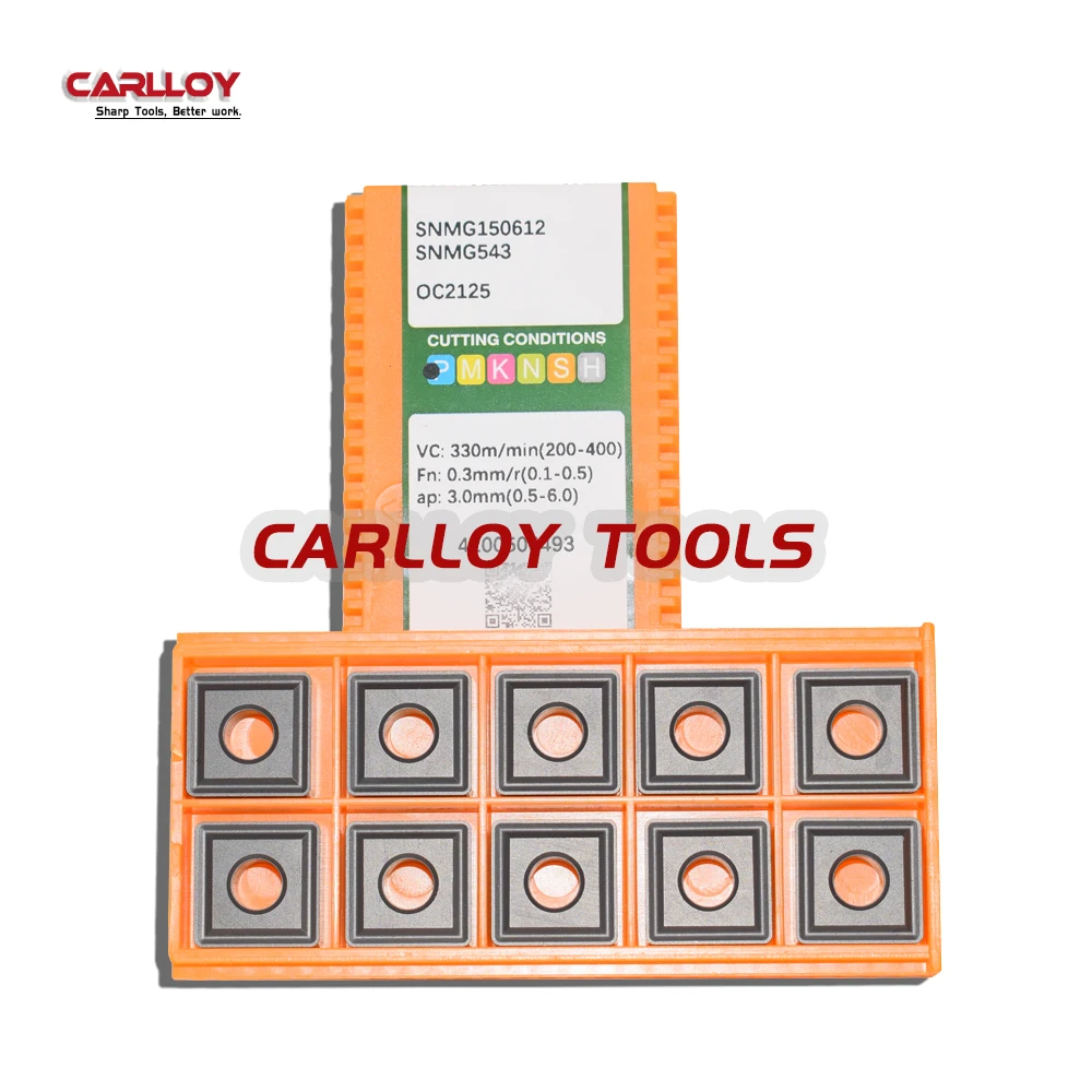 

SNMG150612 OC2125 SNMG 150612 SNMG15 Carbide Insert Black Color For Steel Roughing