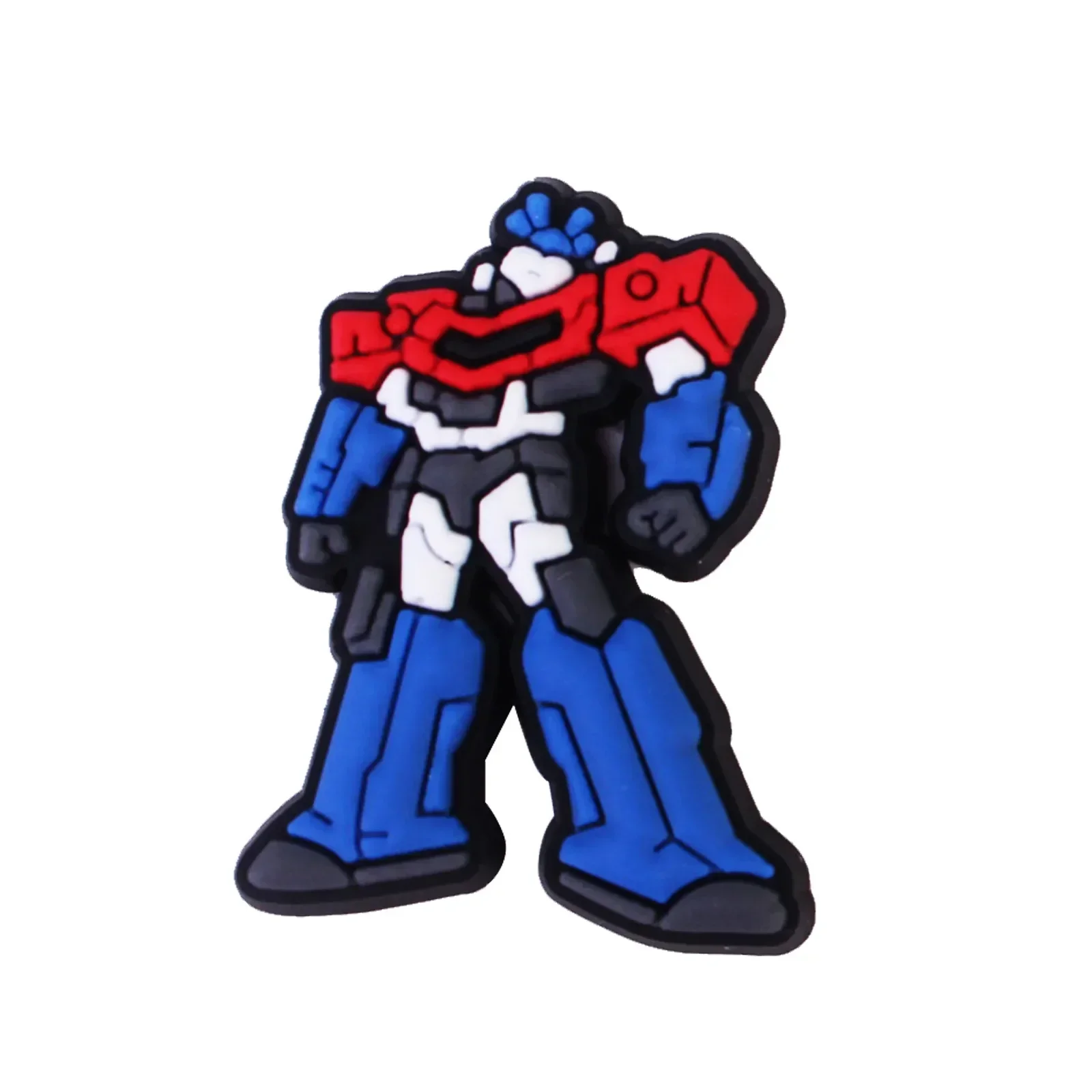 Zapatos de dibujos animados de Transformers para niños, dijes Kawaii, accesorios de zapatos para decoración divertida, sandalias Unisex, regalos para niños, nuevo, 18 unids/set