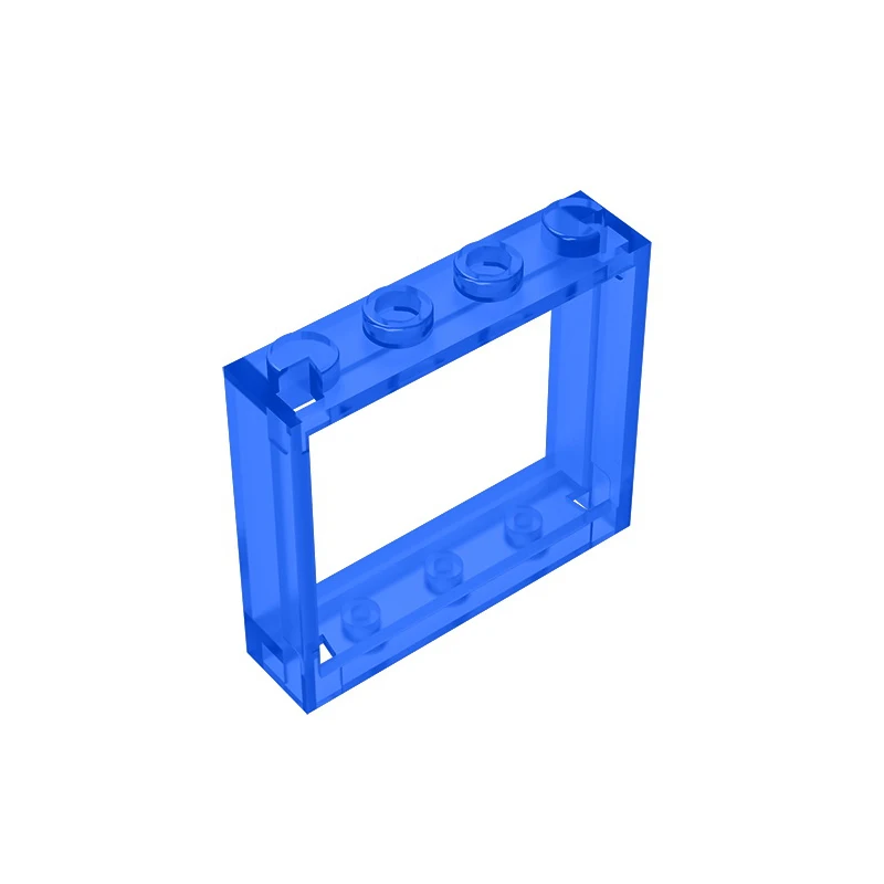 고브릭 GDS-780 프레임, 레고 60594 호환 가능, 어린이 DIY 교육용 빌딩 블록 기술, 1X4X3 - 1x4x3 창