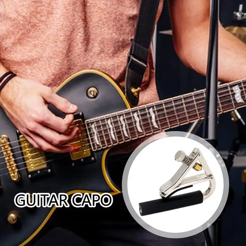 Acoustic Guitar Capo Clamp Guitar Kapo For Acoustic Ukulele Capos Guitar Kapos Acoustic Guitar Clip Guitar Tuners Clip On Guitar