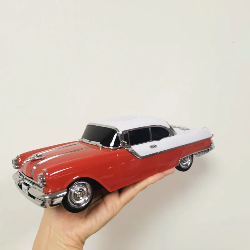 مكبر صوت لاسلكي بلوتوث على شكل سيارة مع مضخم صوت ، صندوق صوت متعدد الوظائف ، TF USB ، FM AUX ، طراز سيارة Pontiac ، WS598