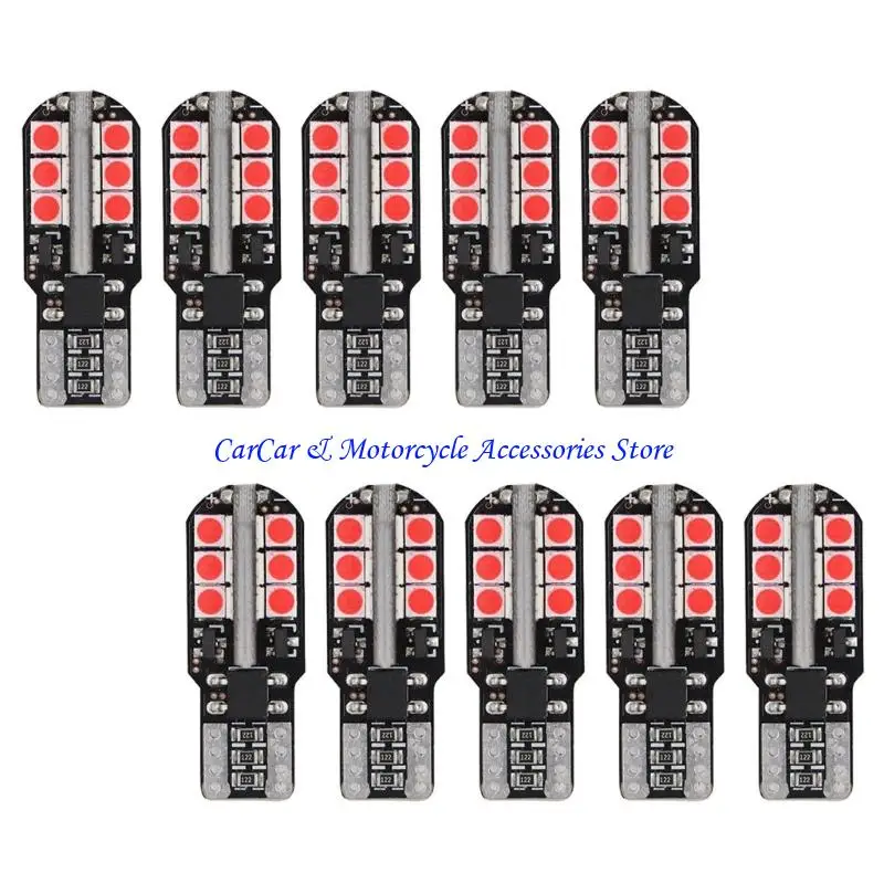 

10 шт. 5730 светодиодные автомобильные лампы, срок службы 50000 часов, 12 В, луч 360 градусов G5AD