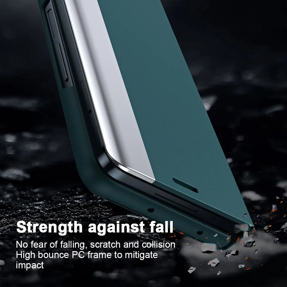 Business All-inclusive Anti-fall Leather Cover For Samsung Galaxy Z Fold 5 4 Magnetic Clamshell Bracket Phone Case With Pen Slot