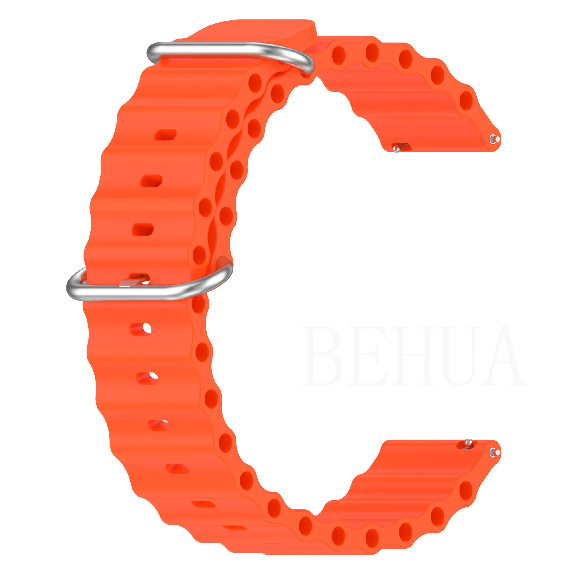20mm Watchband For Amazfit GTS 2 mini Strap GTS 4 mini GTR 3 Pro Strap Silicone 22MM Smart Wristband For Realme Watch 3 Bracelet image 3