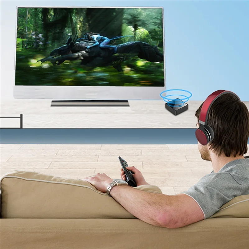 A29F-Bluetooth Audio Transmitter Receiver AUX Optical Wireless Audio Adapter Forspeaker