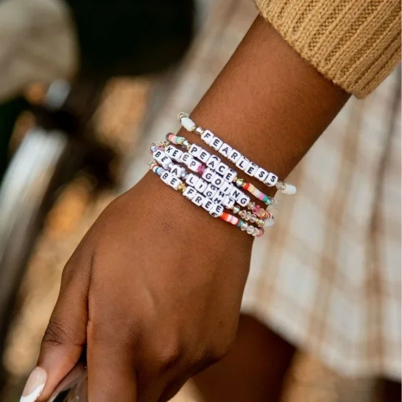 CCGOOD Custom Letter Crystal Bracelet Women Personalized Name Bracelet Friendship Pulseras Gift for Friend Classmate Jewelry