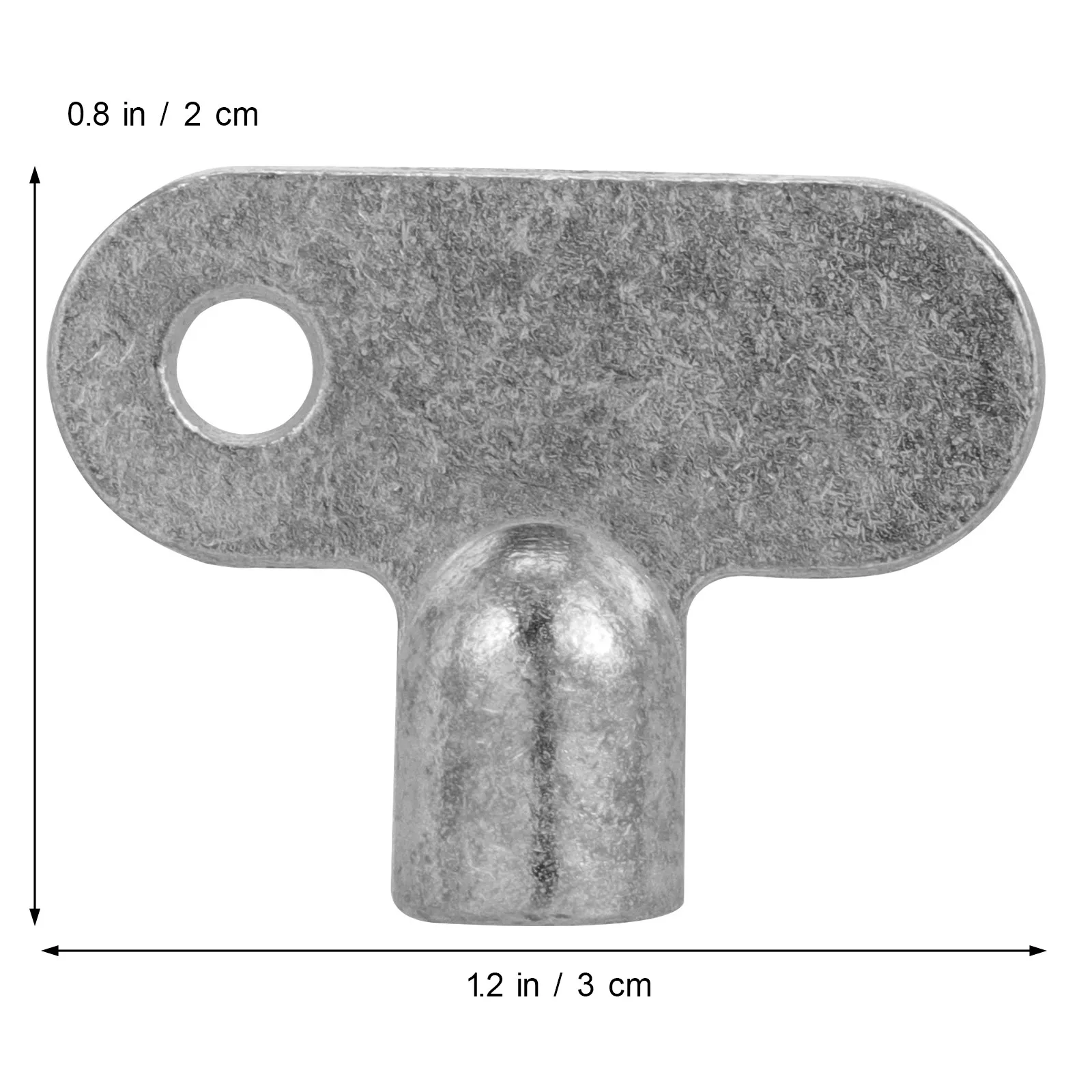 3Pcs Radiator Bleed Key Zinc Alloy Corrosion Resistant Indoor Outdoor Tap Wrench Plumbing Tool for Radiator Valve Vent Socket