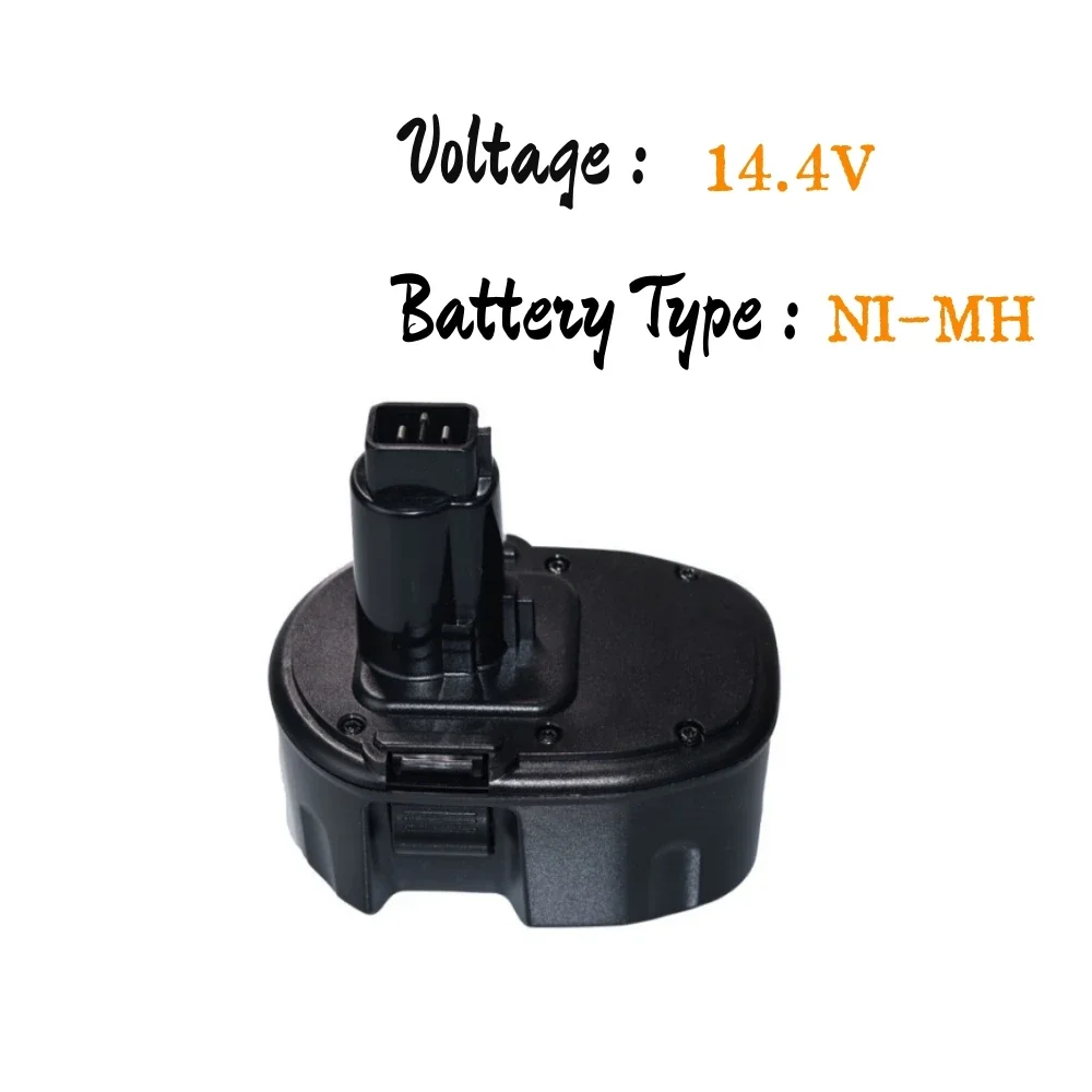 14.4 فولت ديوالت Ni-MH استبدال البطارية 6800/9800 مللي أمبير ل 14.4 فولت DC9091 DC9094 DW9091 DE9091 DE9092 14.4 فولت أدوات كهربائية لاسلكية #4