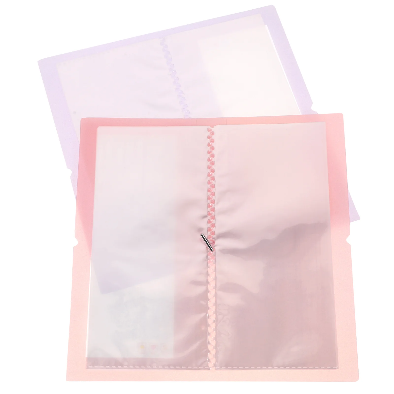 2 قطعة الشارات جمع ألبوم ملصق منظم كتاب تخزين شفاف القرطاسية للملاحظات اليومية المحمولة خفيفة مقاومة للاهتراء #5