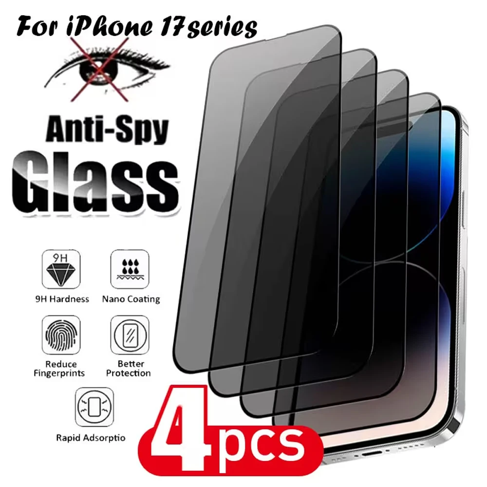 4-1 Stück Für Redmi Note 14 14S 13 Pro 13 12 Pro Note11 Pro 14C 10 Pro Max Gehärtetes Glas Anti-Spy Abdeckung Privatsphäre Displayschutzfolien