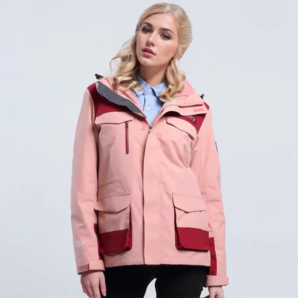 

Winter Ski Suit for Women Snow Down Jackets and Pants Waterproof Windproof Snowboard Wear Outdoor Female Warm Skiing Outfit