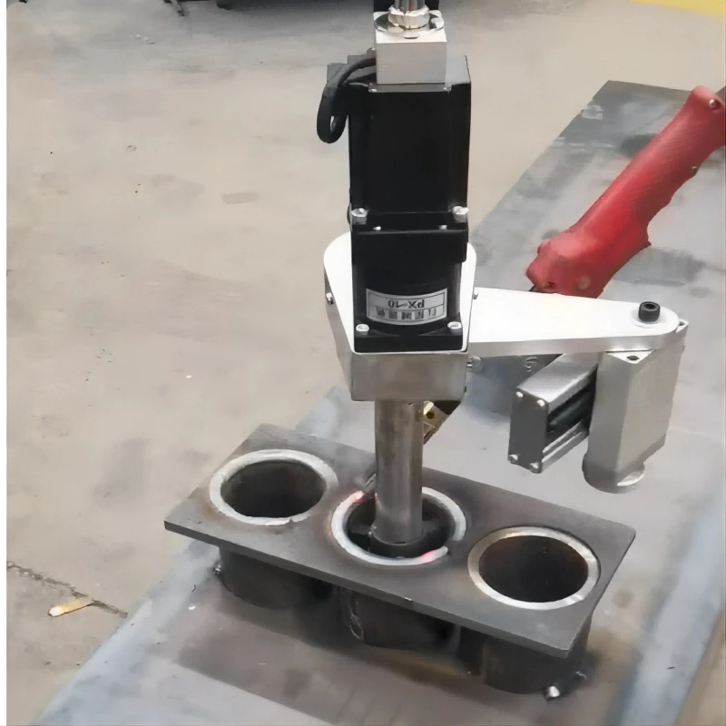 YueHongbo YHB-GB New PLC High Precision Portable Pipe-Plate Welding Robot Stainless Steel Welding Head MIG 110V/220V 100% Duty