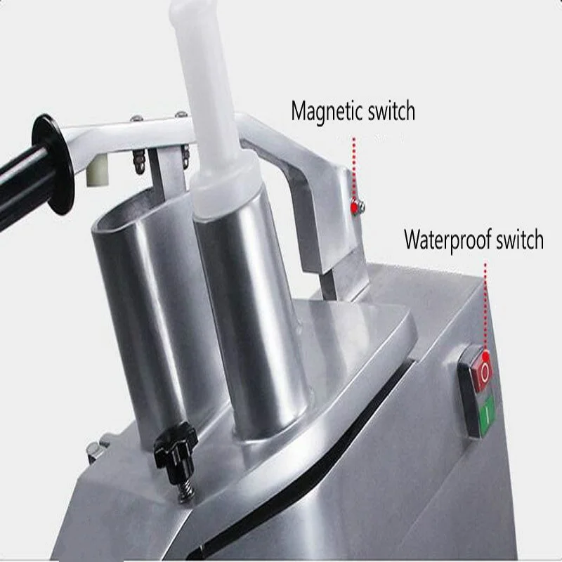 Commercial Vegetable Processing Equipment: Fully Automatic Electric Machine for Potatoes, Dice, Lemons & Cheese Grating