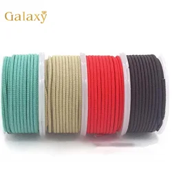 High Quality 2mm 2.5mm 3mm Nylon Thread Cord String for DIY Tassels Making Braided Bracelet Necklace Handmade Craft Accessories