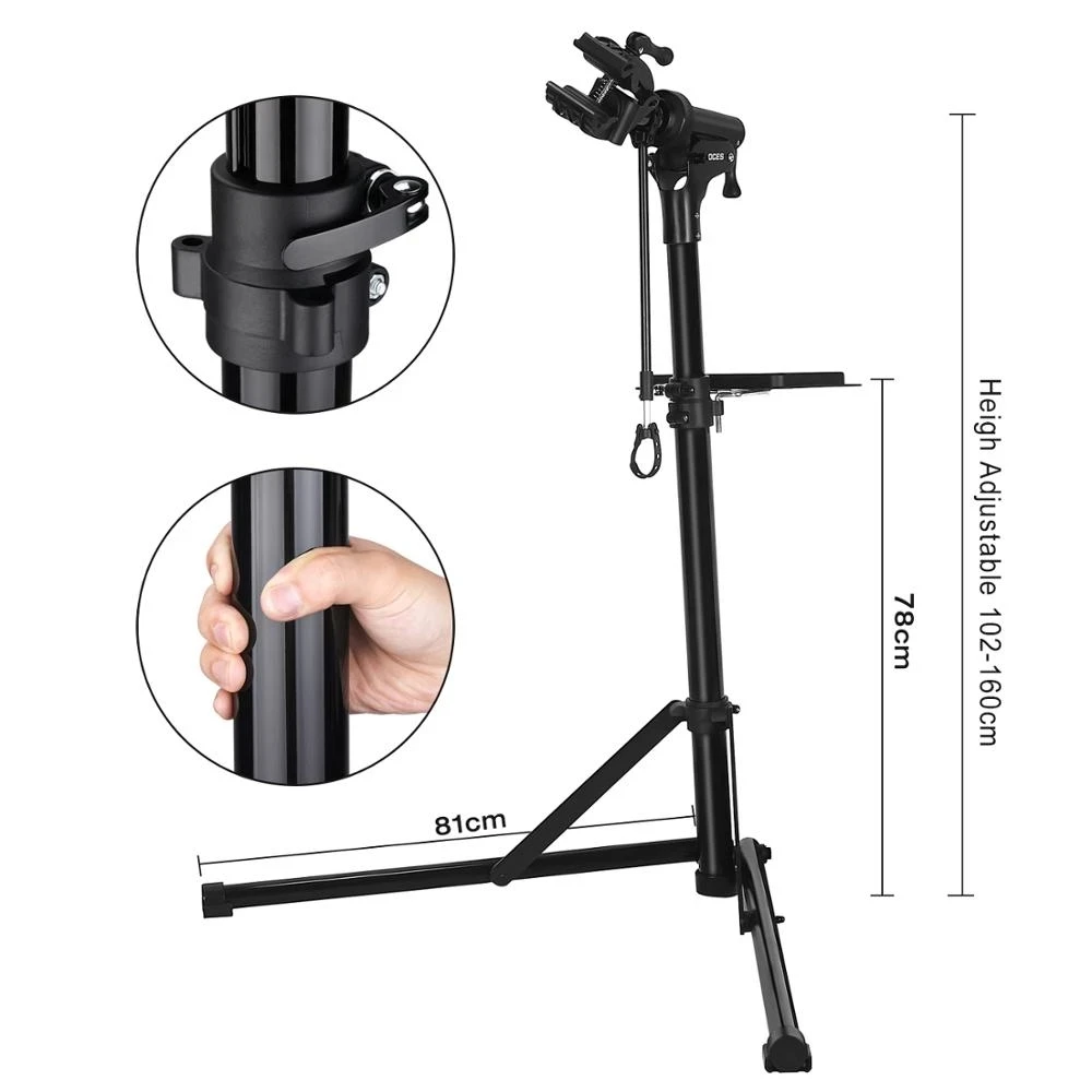 

Adjustable Bike Stand Aluminum Alloy Floor Bicycle Stand Bike Stand Repair