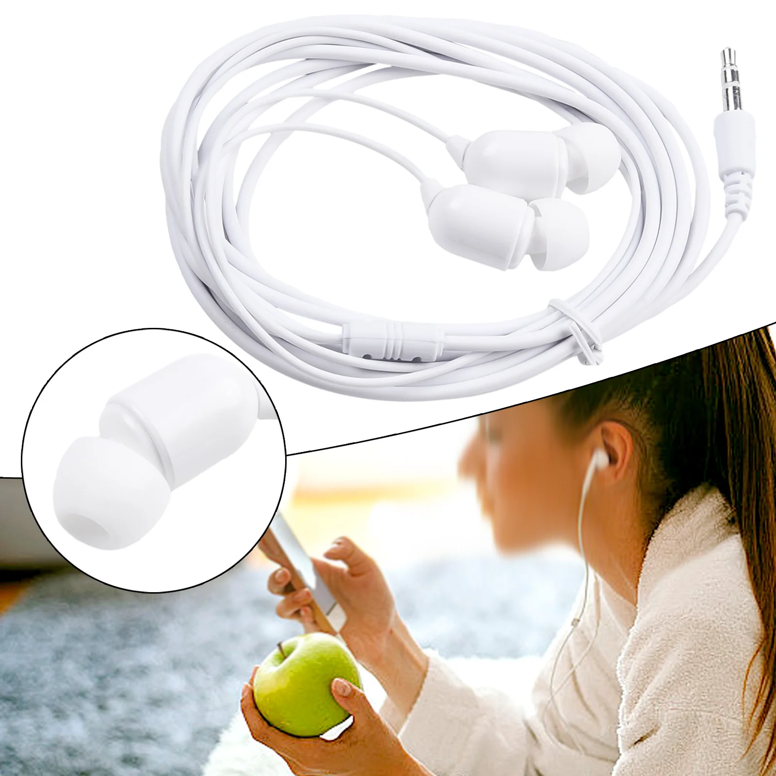 Convenient Meter Long Type Cable Length Wearing Type Convenient Extra Long Length Whether Microphone In Ear Headphones