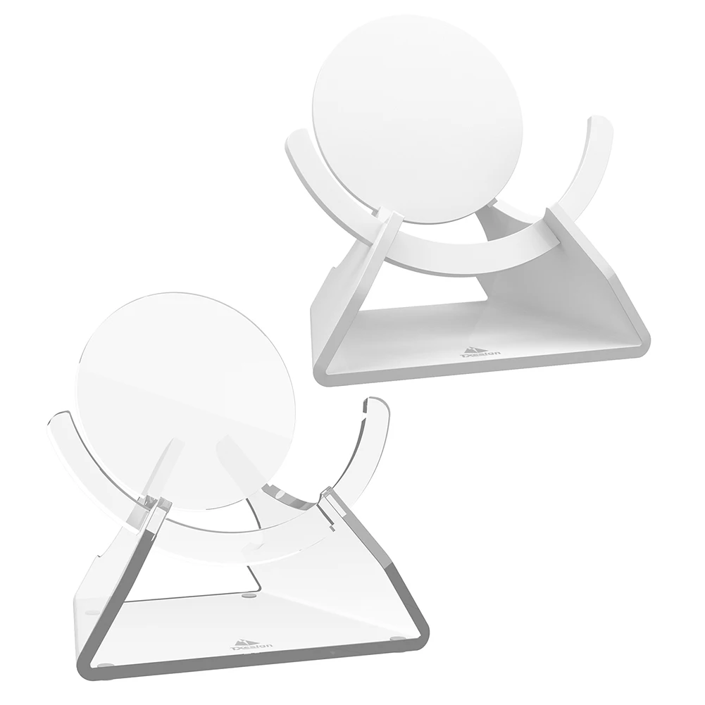 데스크탑 스탠드 아크릴 직립형 스탠드 데스크탑 홀더 네스트 미니 스피커 액세서리용