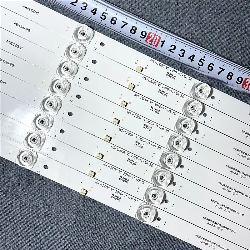 LED50HD520 50S9900 LED50X SX5208 LE-8815A MS-L2006 CC02500D410V02 CC02500D410V07 50E20 41CM 3V/6V 4LED کے لیے