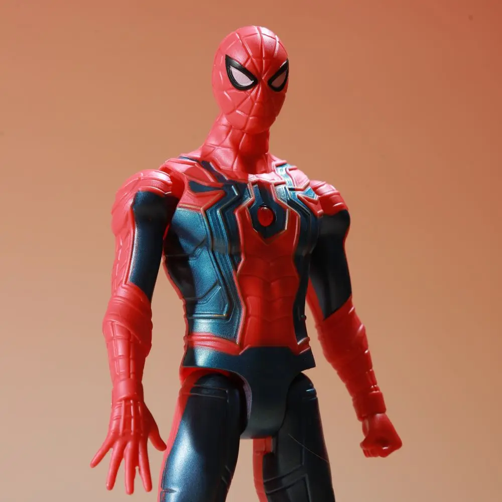Spiderman Anime figura de acción de juguete Marvel PVC muñeca ornamento colección modelo niños juguetes niños regalos de cumpleaños de Navidad